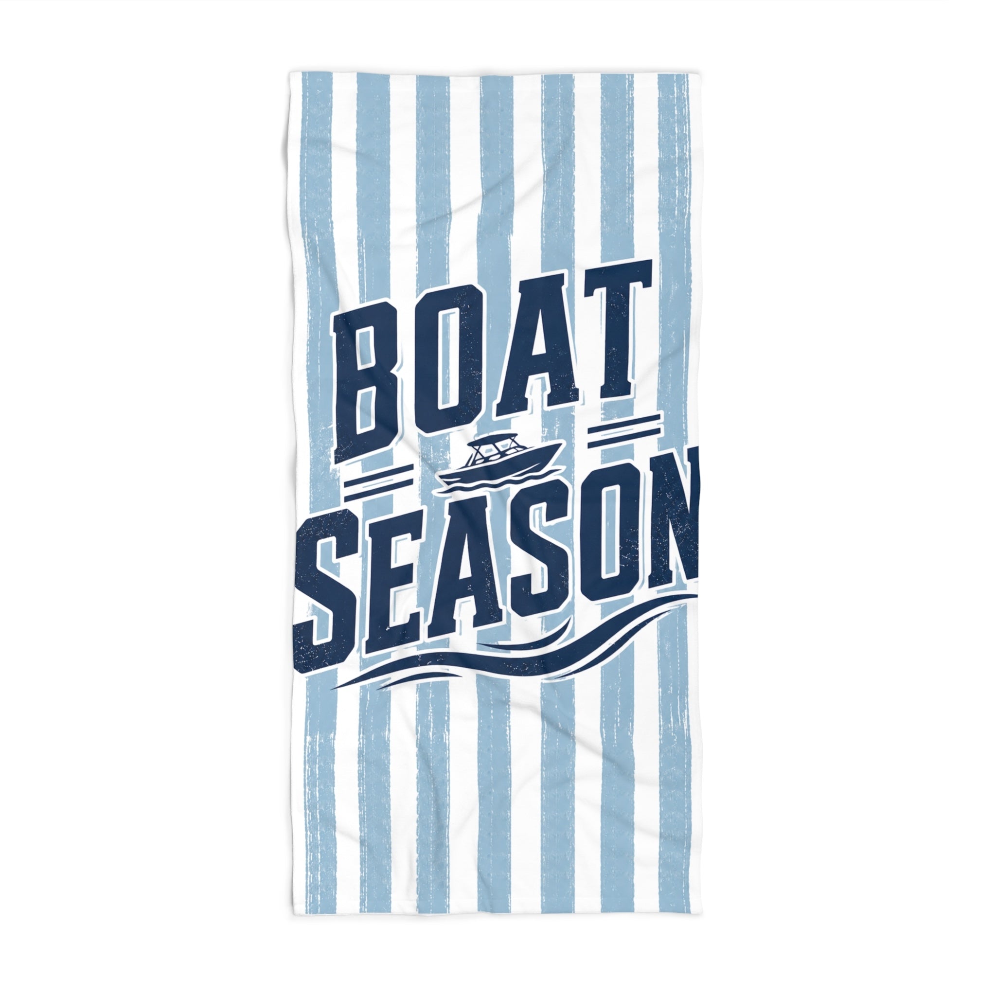 Boat Season Beach Towel