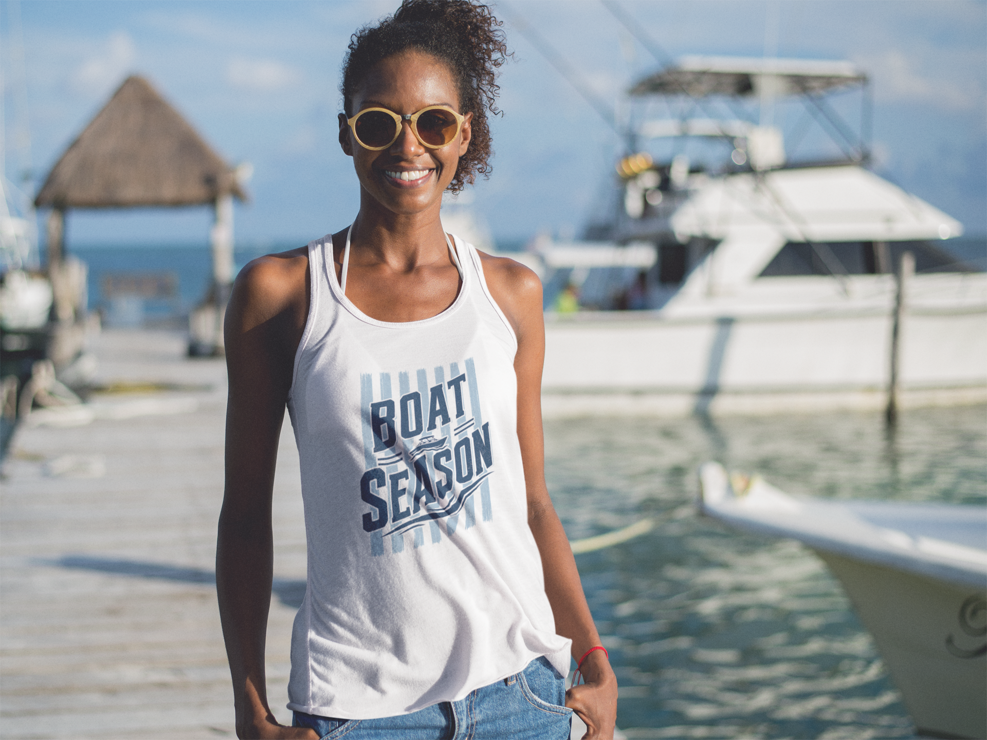 Boat Season Tank Top