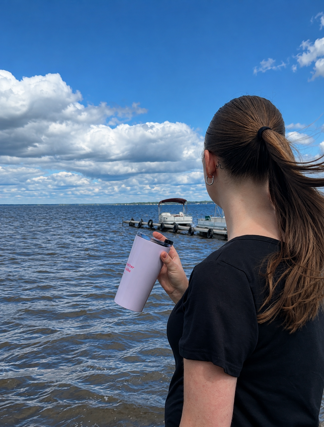 "Life is Better at the Lake" Tumbler