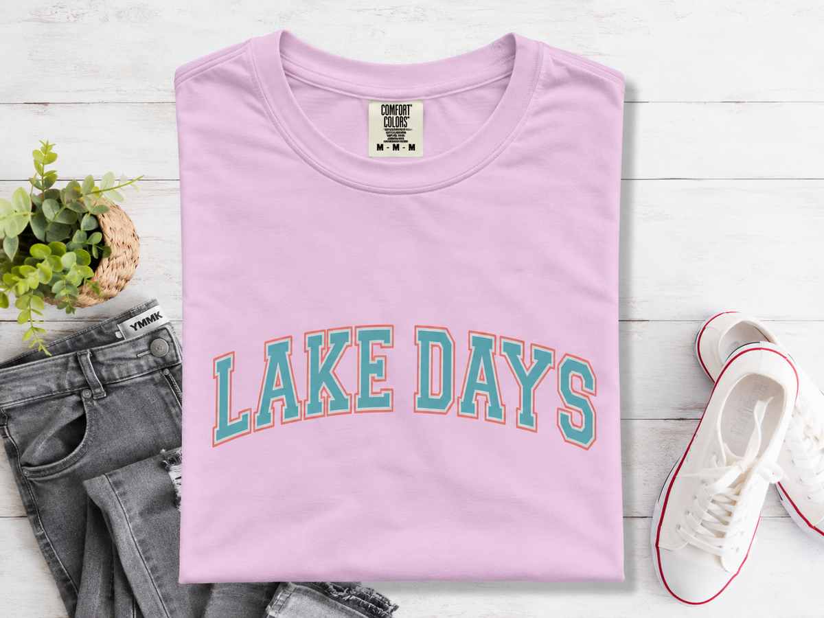 Lake Days Graphic Tee for Slow Summer Afternoons