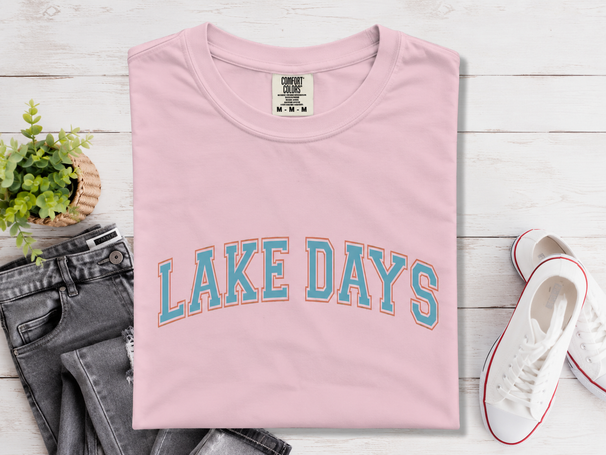Lake Days Graphic Tee for Slow Summer Afternoons