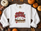 Autumn Canoe Graphic Crewneck Sweatshirt