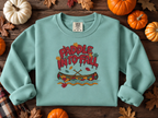 Autumn Canoe Graphic Crewneck Sweatshirt