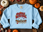 Autumn Canoe Graphic Crewneck Sweatshirt