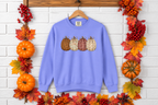 Autumn Patchwork Pumpkins Sweatshirt