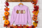 Autumn Patchwork Pumpkins Sweatshirt