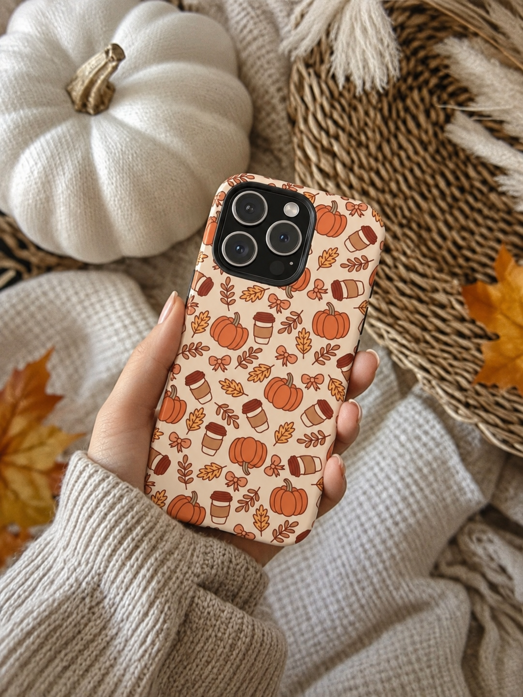 Autumn Pumpkin Spice Tough Phone Case