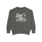Lake Life Cozy Garment-Dyed Crewneck Sweatshirt
