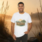 Fishing on Lake T-Shirt – Vintage Sunset Tee for Outdoors Lovers