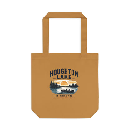 Houghton Lake Sunset Tote Bag