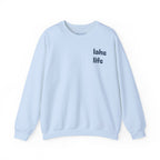 Lakebound Life Wave Front & Back Crewneck