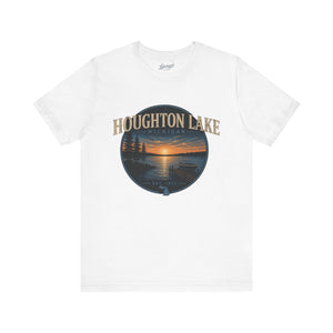 Houghton Lake Sunset Tee