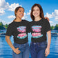 Whatever Floats Your Boat T-Shirt — Pink Pontoon Boat Graphic Tee