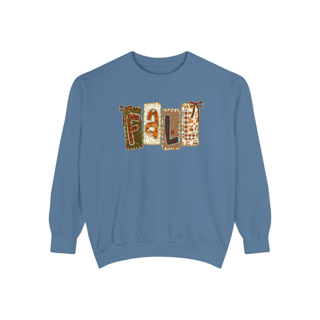 Patch Letter Sweatshirt for Crisp Fall Evenings