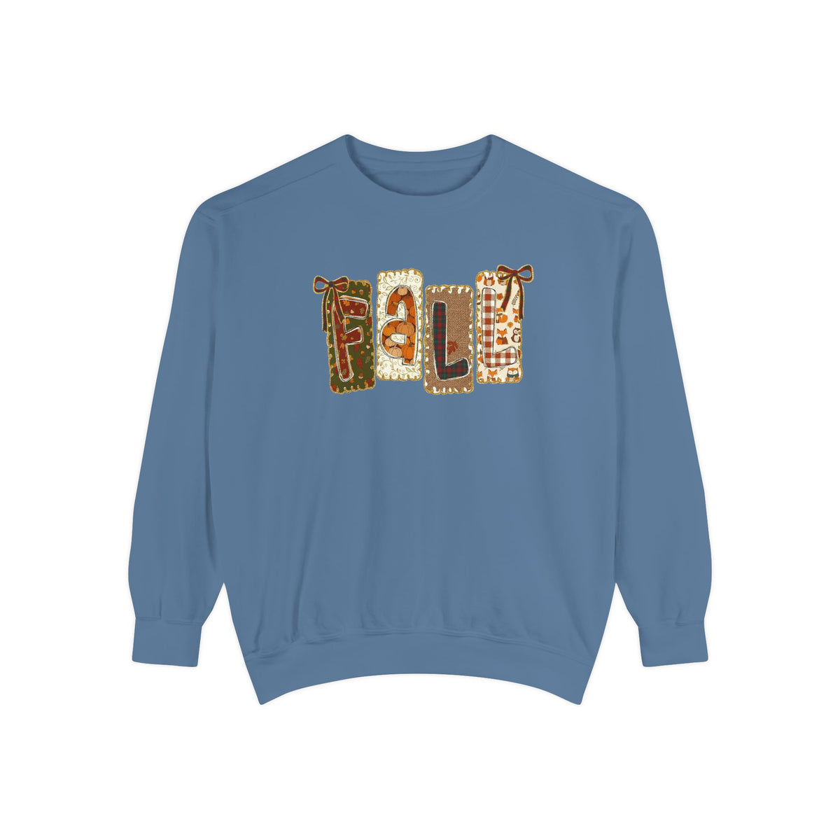 Patch Letter Sweatshirt for Crisp Fall Evenings