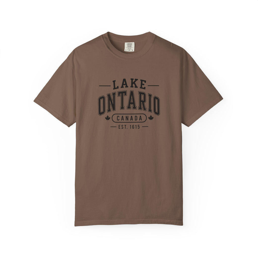 Lake Ontario Garment-Dyed Tee, Shoreline Print