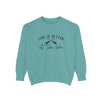 Life Is Better at the Lake Cozy Cabin Crewneck
