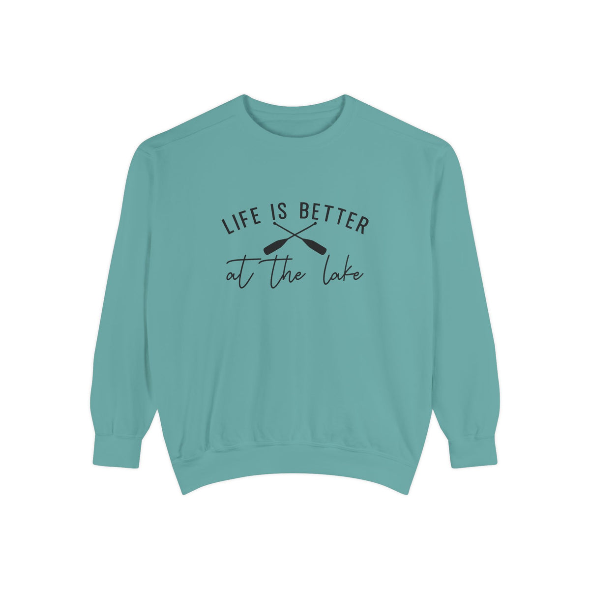 Life Is Better at the Lake Cozy Cabin Crewneck