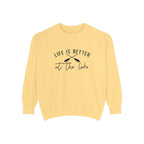 Life Is Better at the Lake Cozy Cabin Crewneck