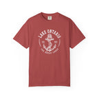 Lake Ontario Anchor Tee, Vintage Nautical Great Lakes Badge