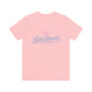 LakeBound Life Tee: Pastel Sunset Lake Graphic T-Shirt