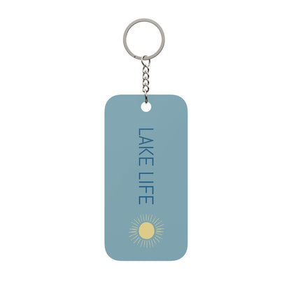 Double-Sided Lake Life Keychain