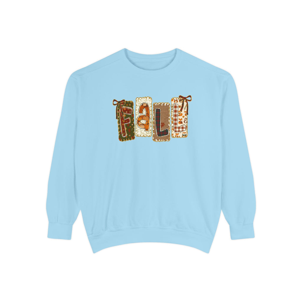 Patch Letter Sweatshirt for Crisp Fall Evenings
