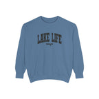 Lake Life Canoe Graphic Crewneck Sweatshirt
