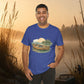 Fishing on Lake T-Shirt – Vintage Sunset Tee for Outdoors Lovers