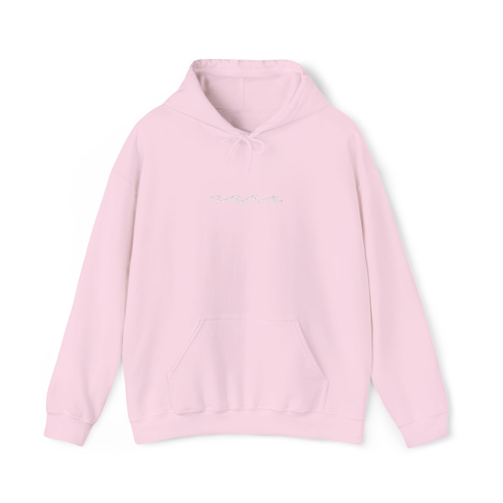 Embroidered Wave Hoodie