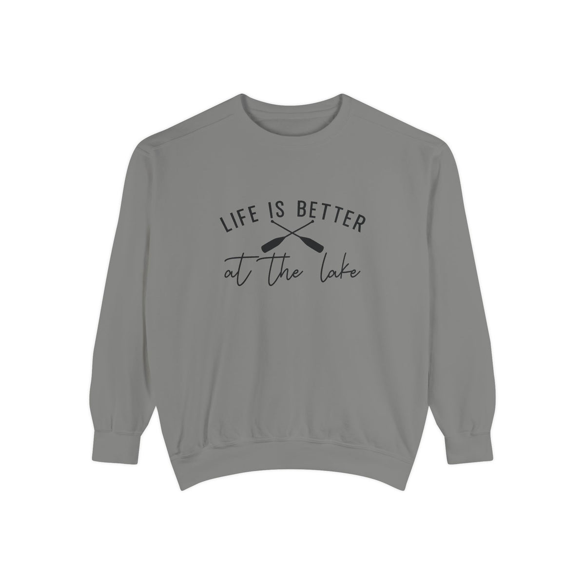 Life Is Better at the Lake Cozy Cabin Crewneck