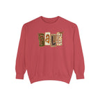 Patch Letter Sweatshirt for Crisp Fall Evenings