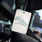 Lakebound Life Wave Double-Sided Car Air Freshener