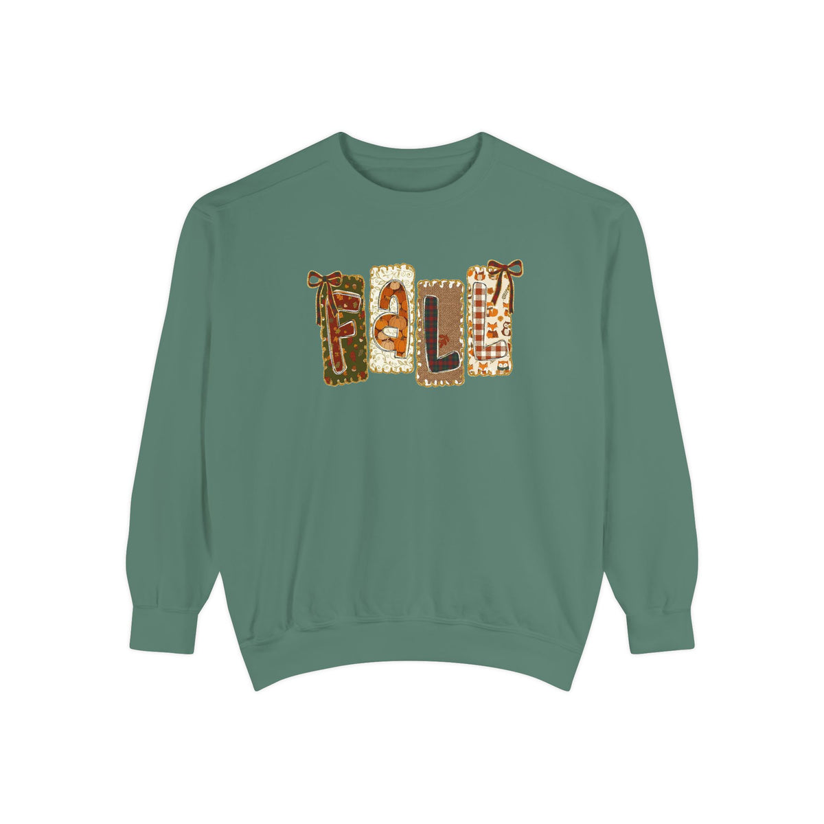 Patch Letter Sweatshirt for Crisp Fall Evenings
