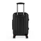 Light Blue Seashell Pattern Suitcase - Beach Travel Carry-On