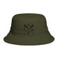Lake Oars Bucket Hat – Rustic Outdoor Fishing & Boating Accessory