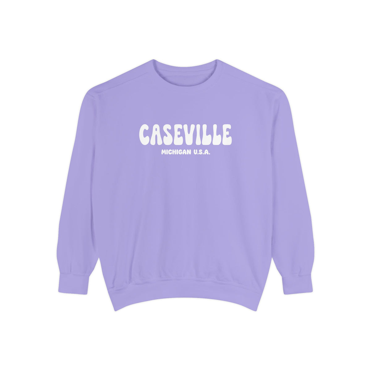 Personalizable Text - Caseville Michigan Crewneck Sweatshirt