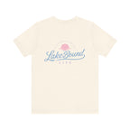 Pastel Sunset LakeBound Life Tee