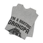 Boating Grandpa T-Shirt — "I'm a Boating Grandpa" Vintage Sailing Tee