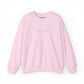 Minimal Embroidered Wave - Crewneck Sweatshirt