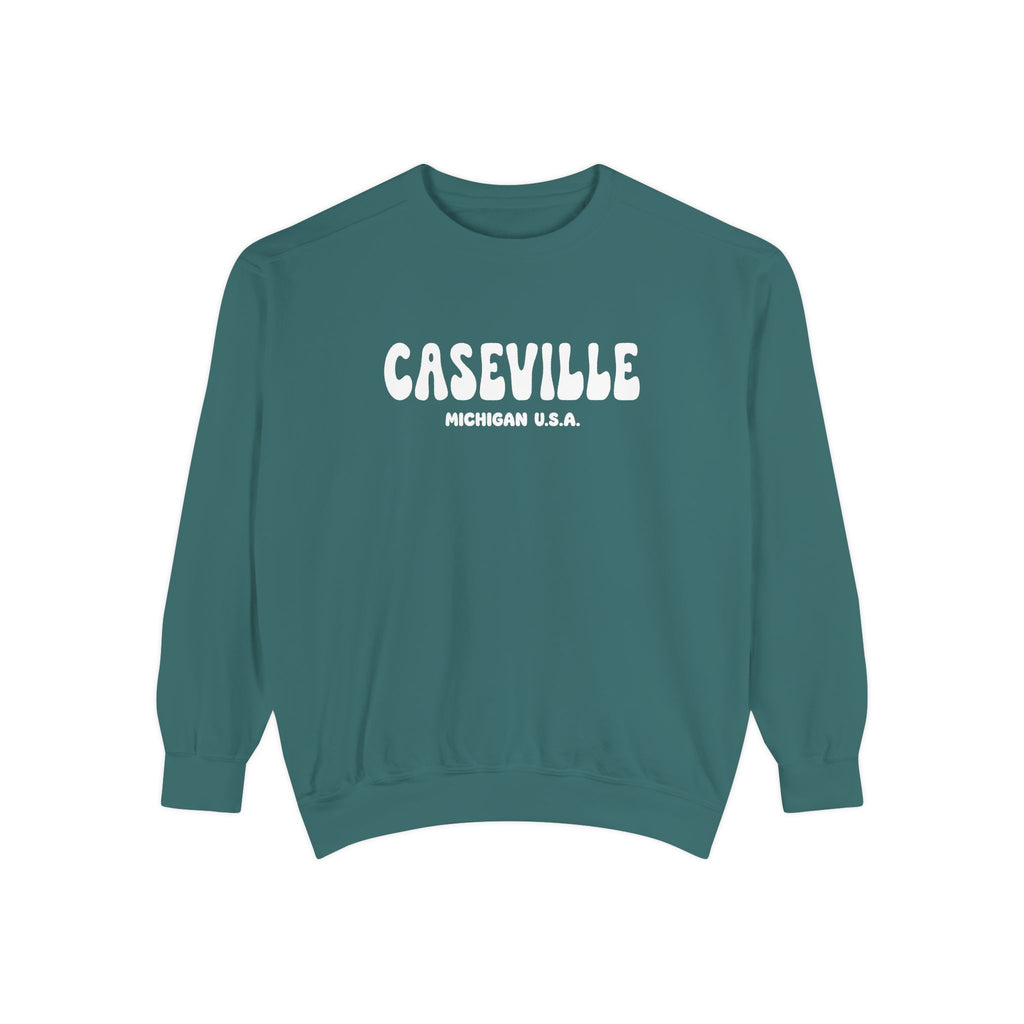 Personalizable Text - Caseville Michigan Crewneck Sweatshirt