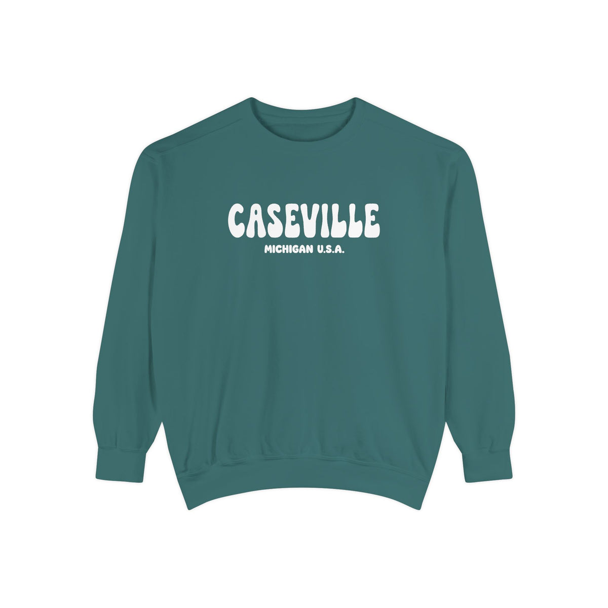 Personalizable Text - Caseville Michigan Crewneck Sweatshirt