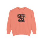 Spooky Camper Sweatshirt: Retro Trailer Halloween Pullover