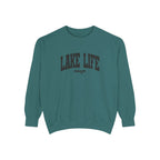 Lake Life Canoe Graphic Crewneck Sweatshirt