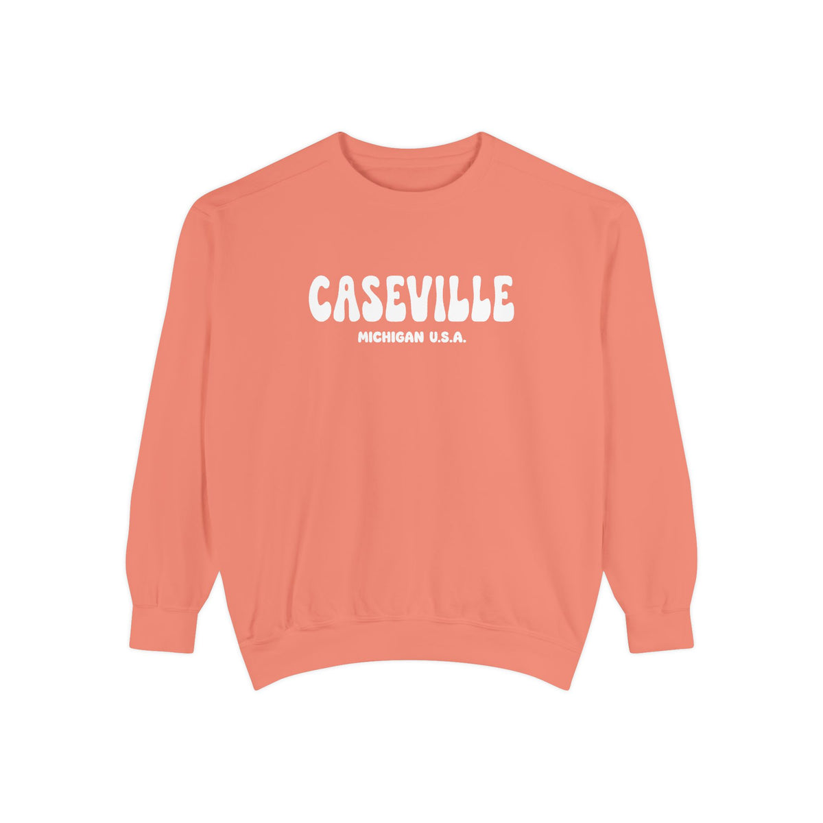 Personalizable Text - Caseville Michigan Crewneck Sweatshirt