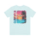 Summer Palm Beach T-Shirt – Vintage Sunset Starfish Tee