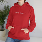 Embroidered Wave Hoodie