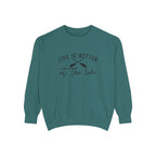 Life Is Better at the Lake Cozy Cabin Crewneck