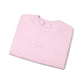 Minimal Embroidered Wave - Crewneck Sweatshirt