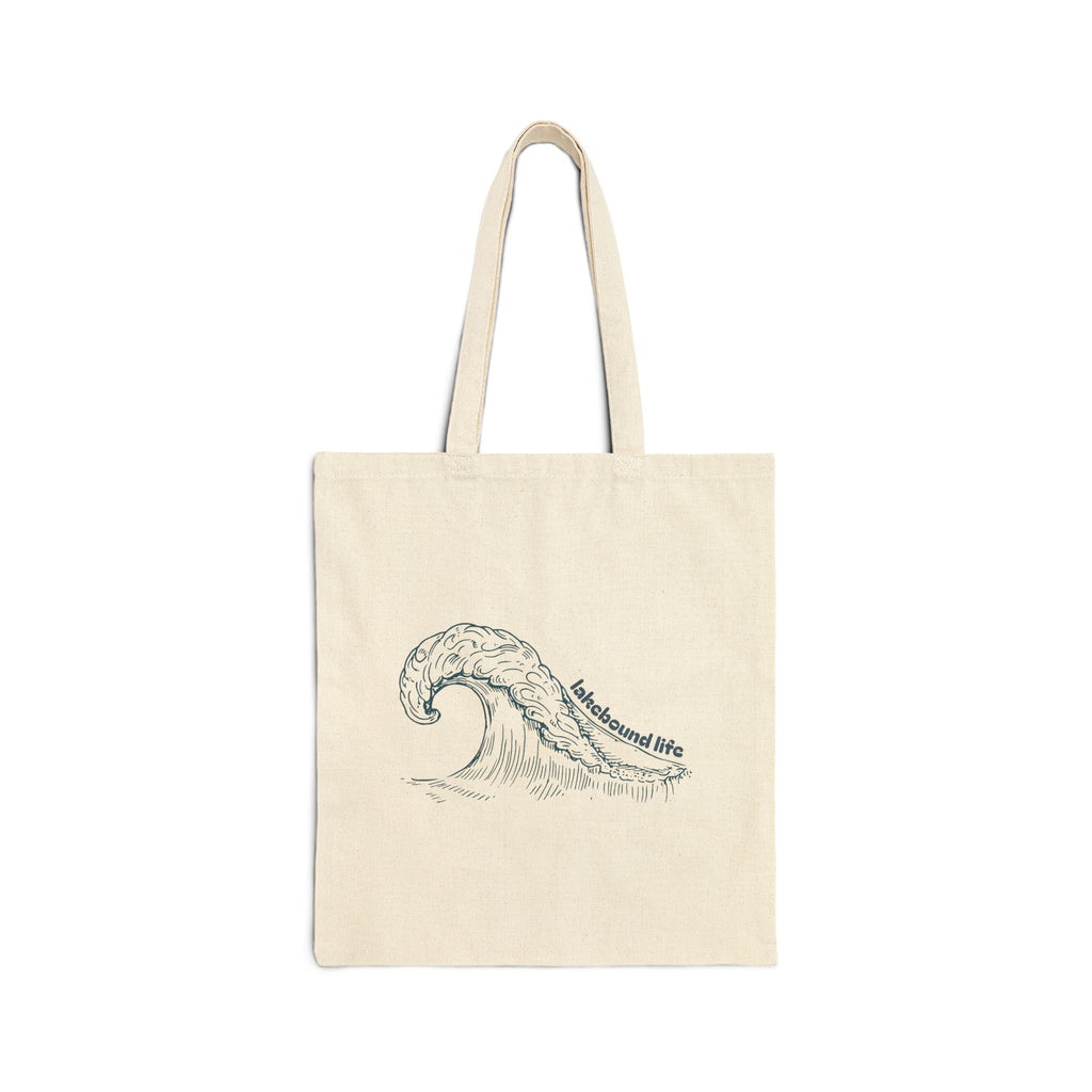 Lakebound Life Wave Tote Bag